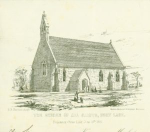 All Saints Church, Glazebury. Circa 1880.All Saints Church, Glazebury. Circa 1880.