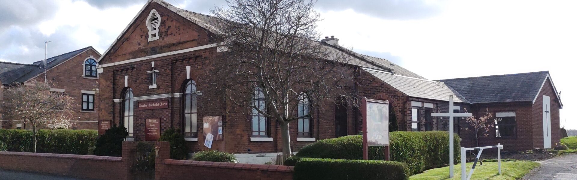 Glazebury Methodist Church, one of the venues for Parish Council Meetings.